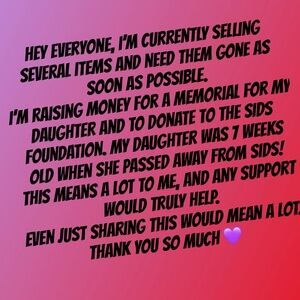 ‼️‼️ Let’s help the researchers find a cure for SIDS!‼️‼️